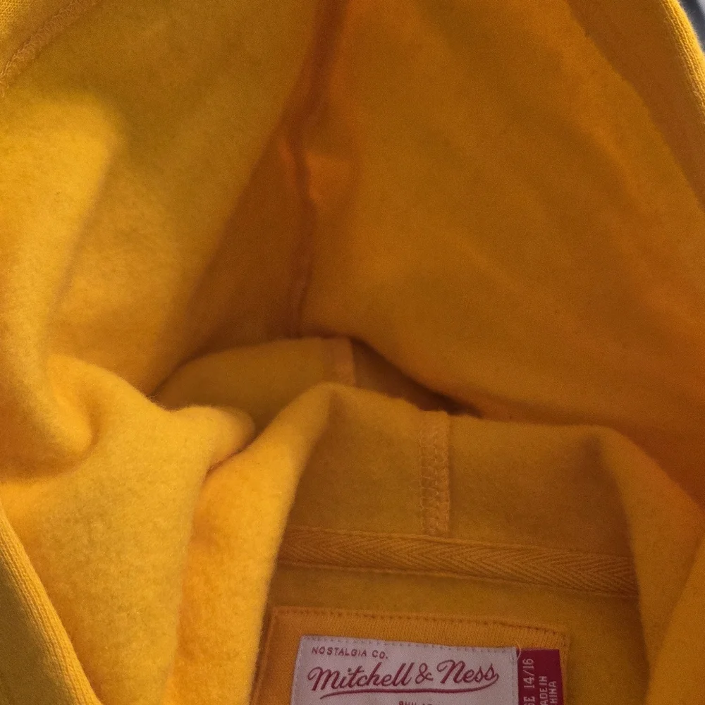 Youth Pittsburgh Steelers Hoodie Mitchell‎ & Ness Throwbacks Size LARGE
